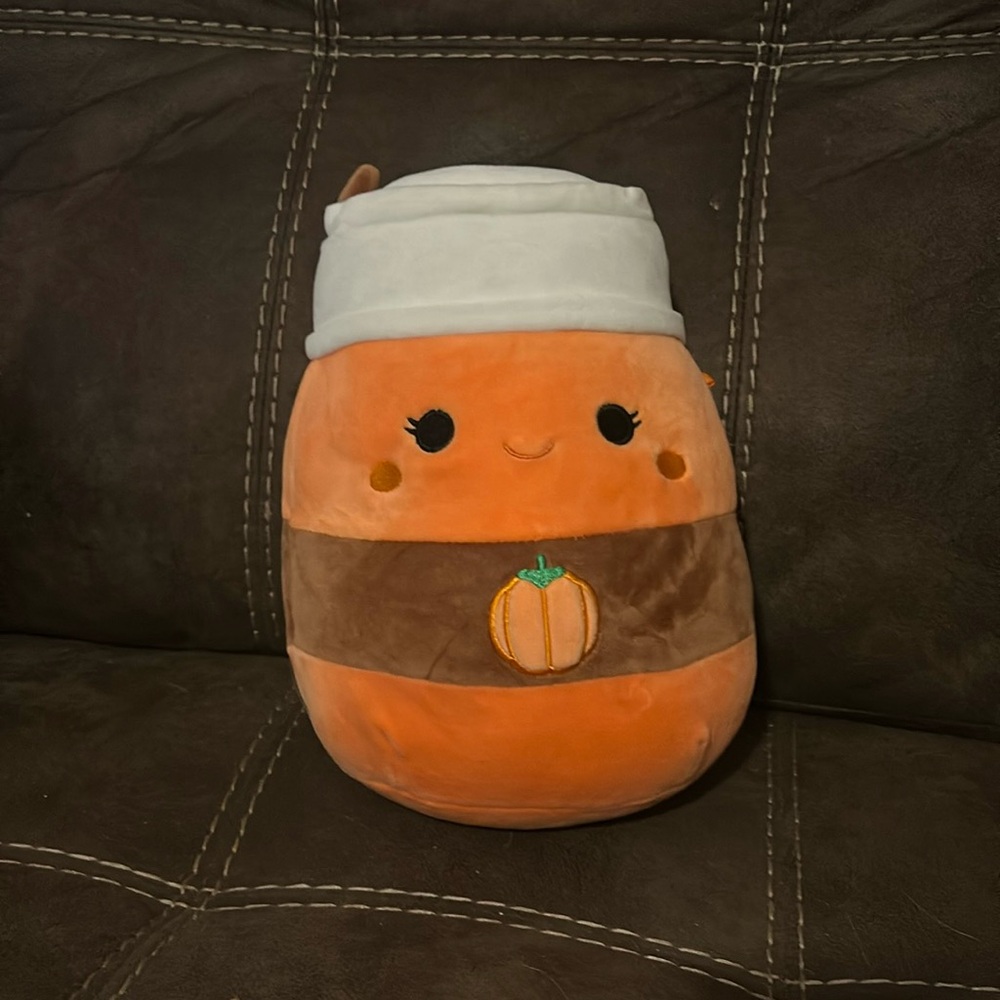 Pumpkin spice squishmallow NWOT